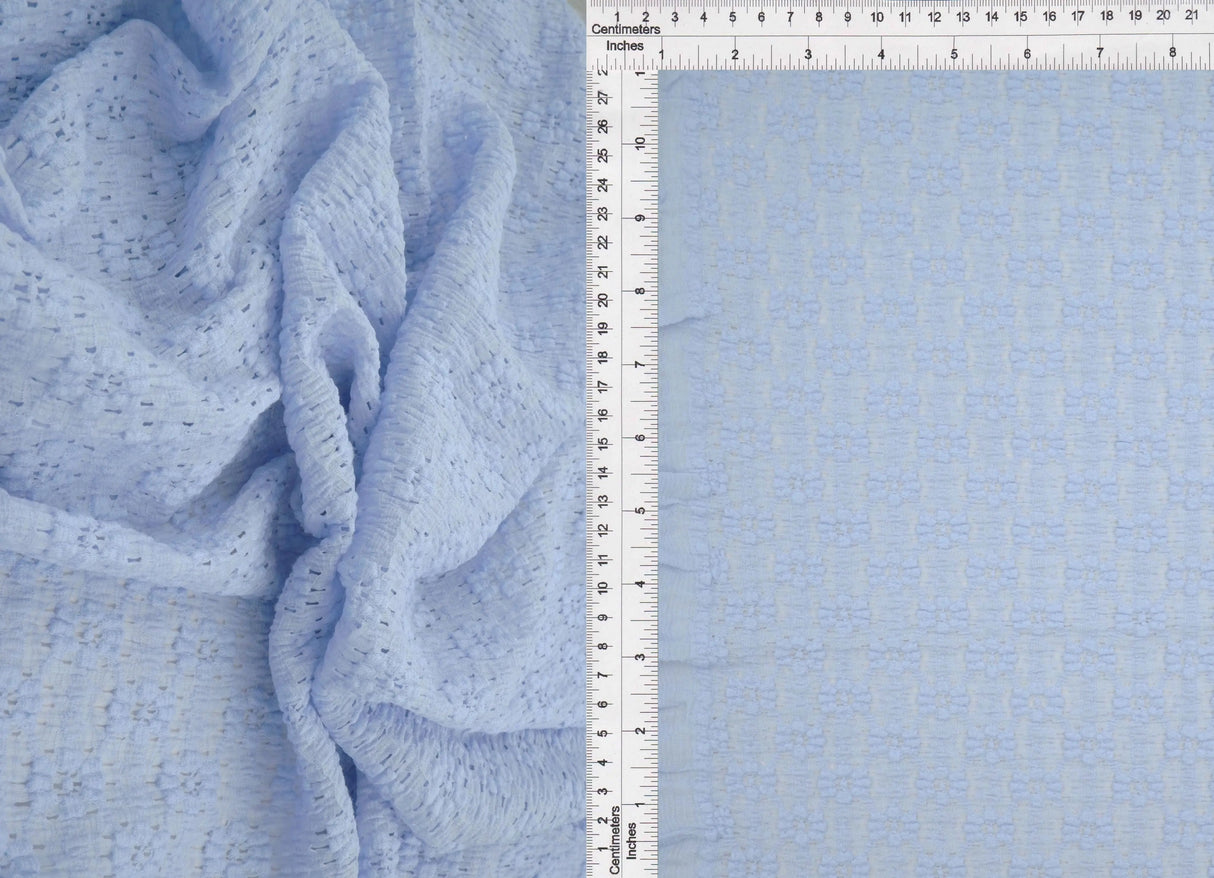 Ditsy Floral Lace Fabric 60% Nylon 35% Cotton 5% Spandex Soft Stretch 52/53 Inches Wide