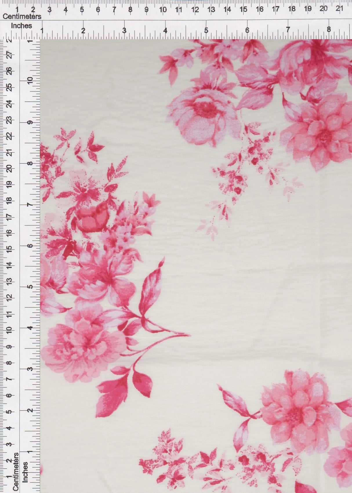 Airflow Floral Print Fabric, Lightweight Viscose Nylon Woven, 57" Wide