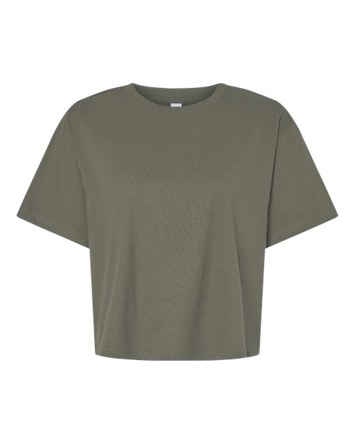 American Apparel Women's Fine Jersey Boxy Tee