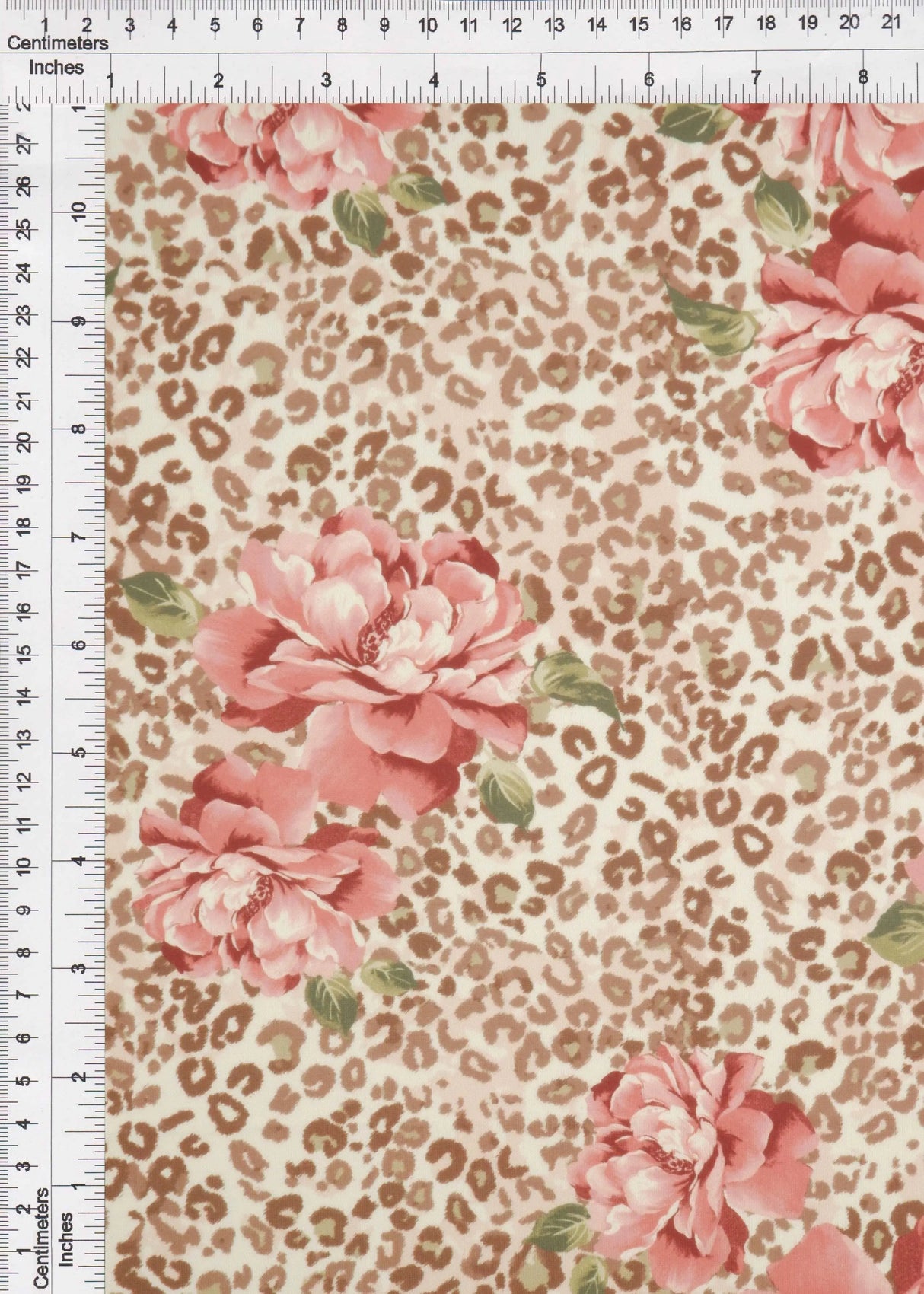 1 Yard Digital Animal Floral DTY Print Fabric 190?GSM Soft Stretch Polyester Spandex 58/60" Width