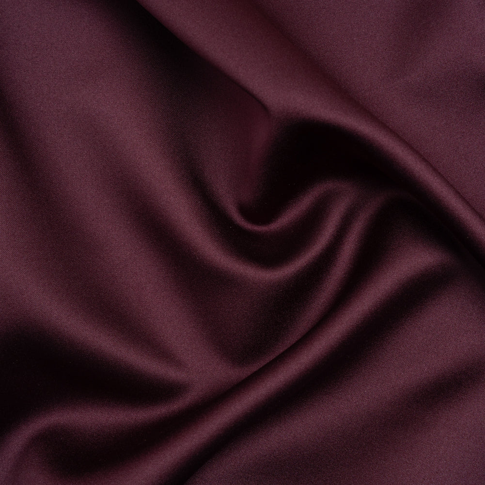 Polyester Satin - Ultra Aubergine - Reverie Collection