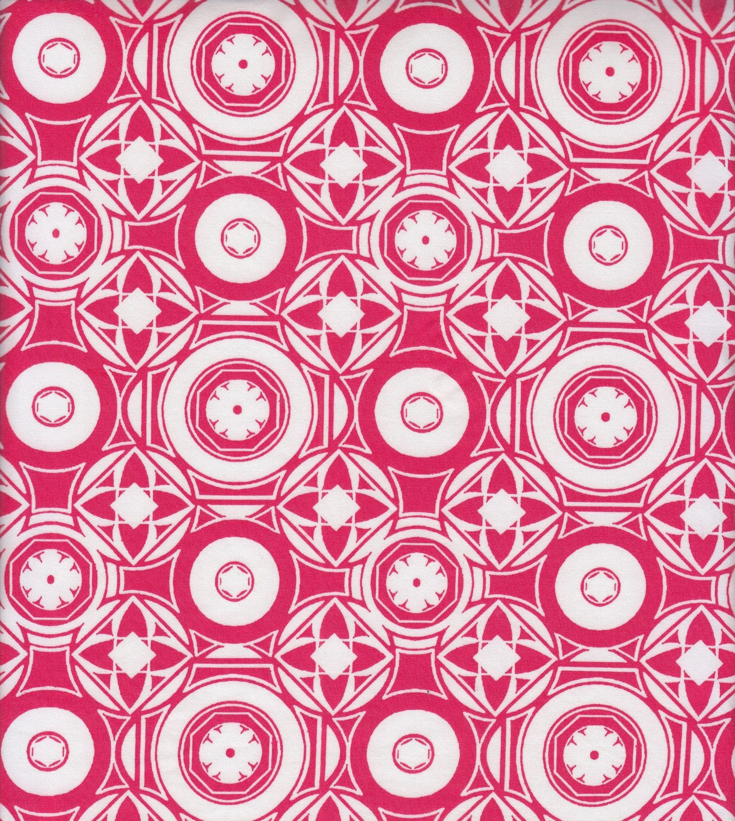 1 Yard Modern Geo DTY Stretch Knit Fabric 58/60 Inch Wide Soft Lightweight Print for Stylish Clothing & Craft Projects