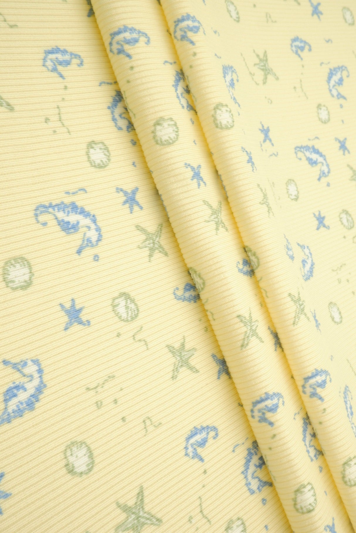 Printed Rib Knit Under the Sea