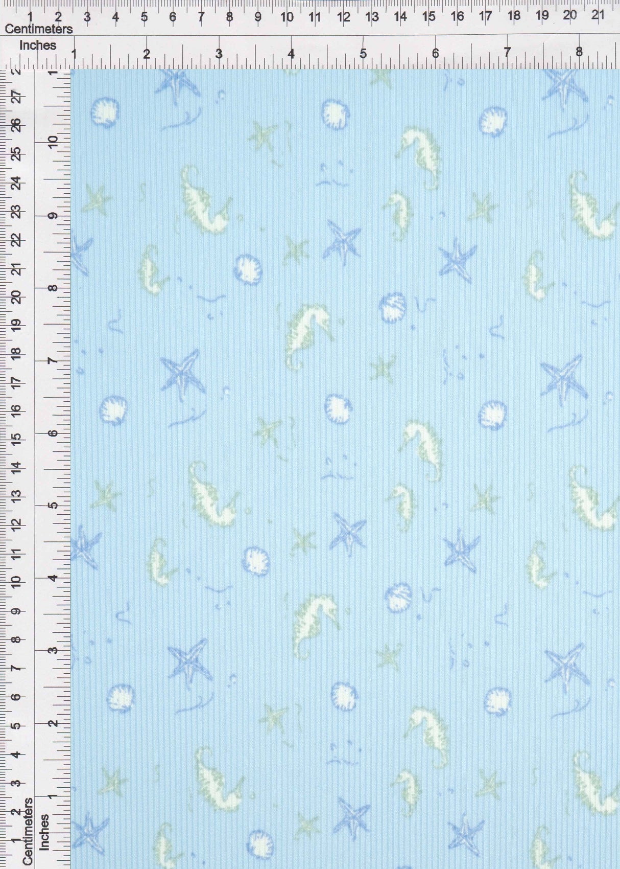 Printed Rib Knit Under the Sea