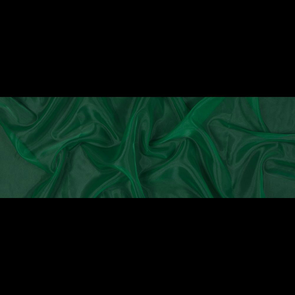 2-Ply Polyester Organza - Emerald - Zelda Collection