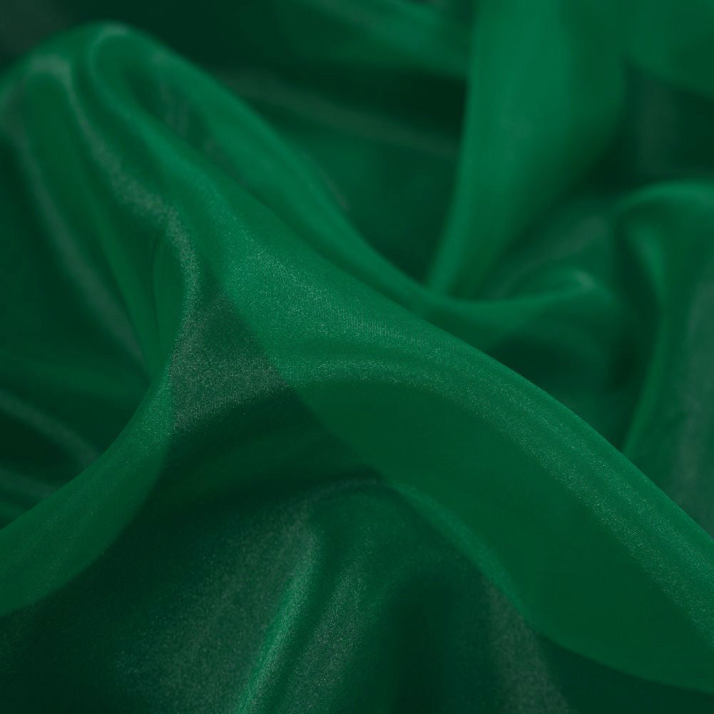 2-Ply Polyester Organza - Emerald - Zelda Collection