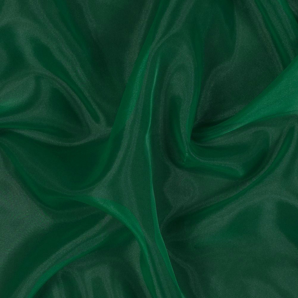2-Ply Polyester Organza - Emerald - Zelda Collection