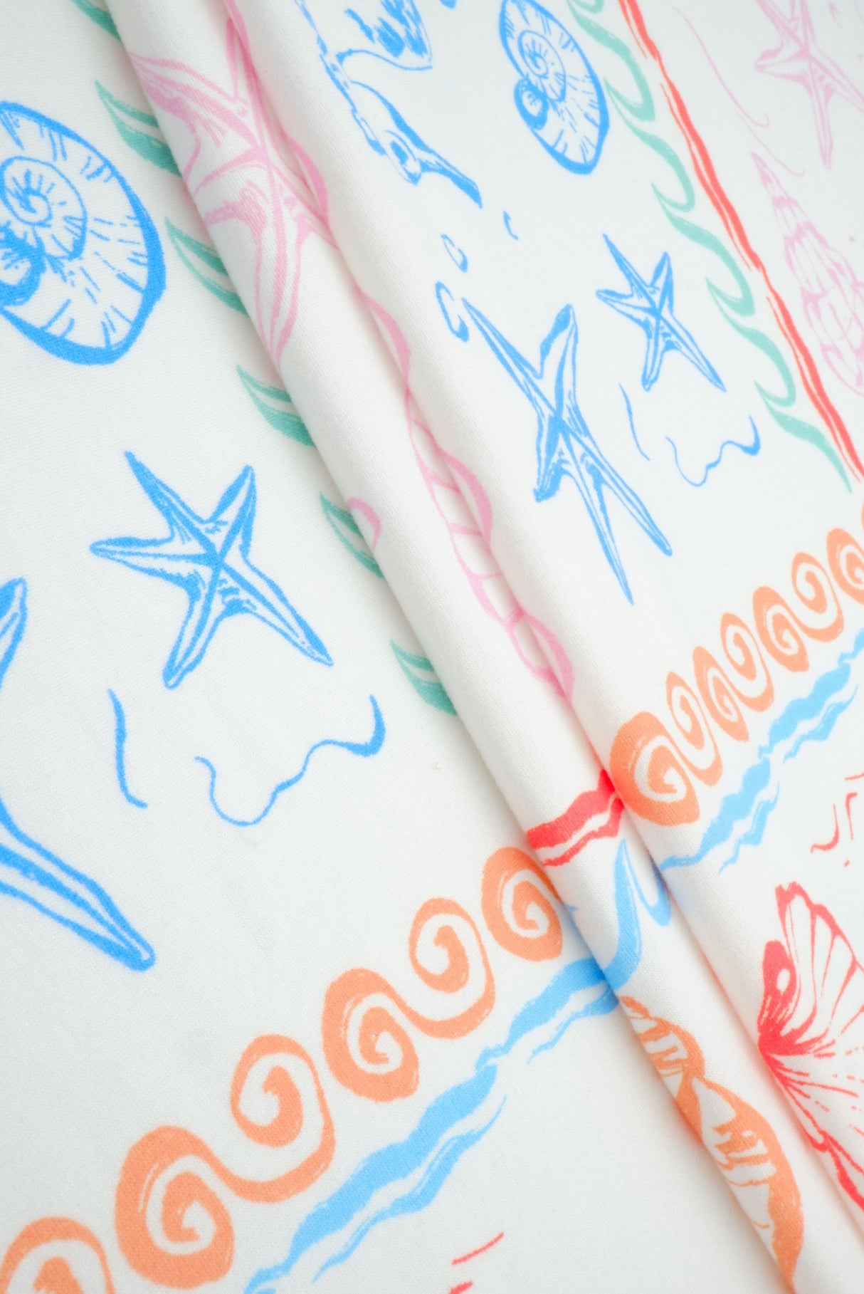 Brushed DTY Knit Under the Sea Print