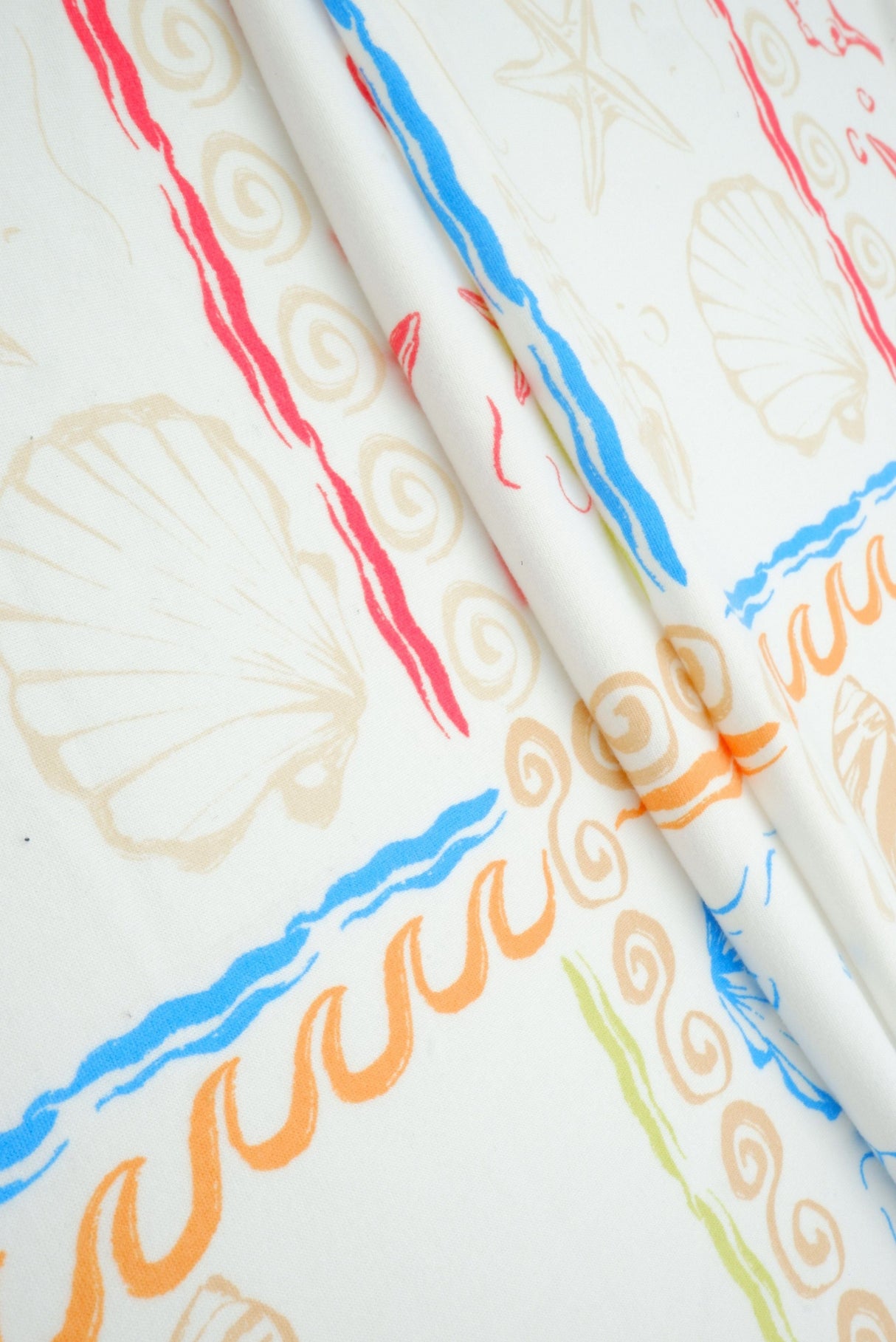 Brushed DTY Knit Under the Sea Print