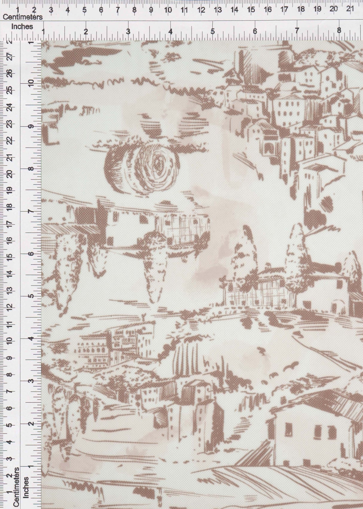 Printed Mesh Stretch Fabric Toile