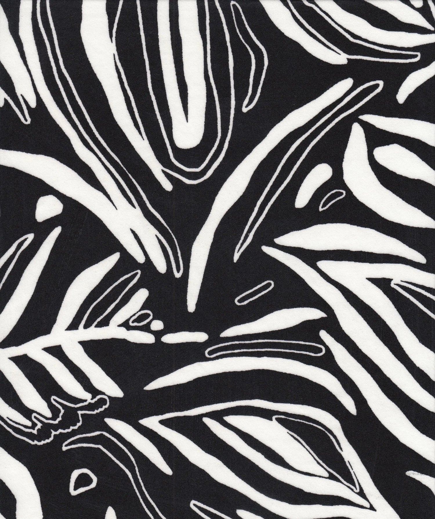 58/60" Width DTY Leaf Print Fabric 96 Percent Polyester 4 Percent Spandex Lightweight Stretch Soft Material