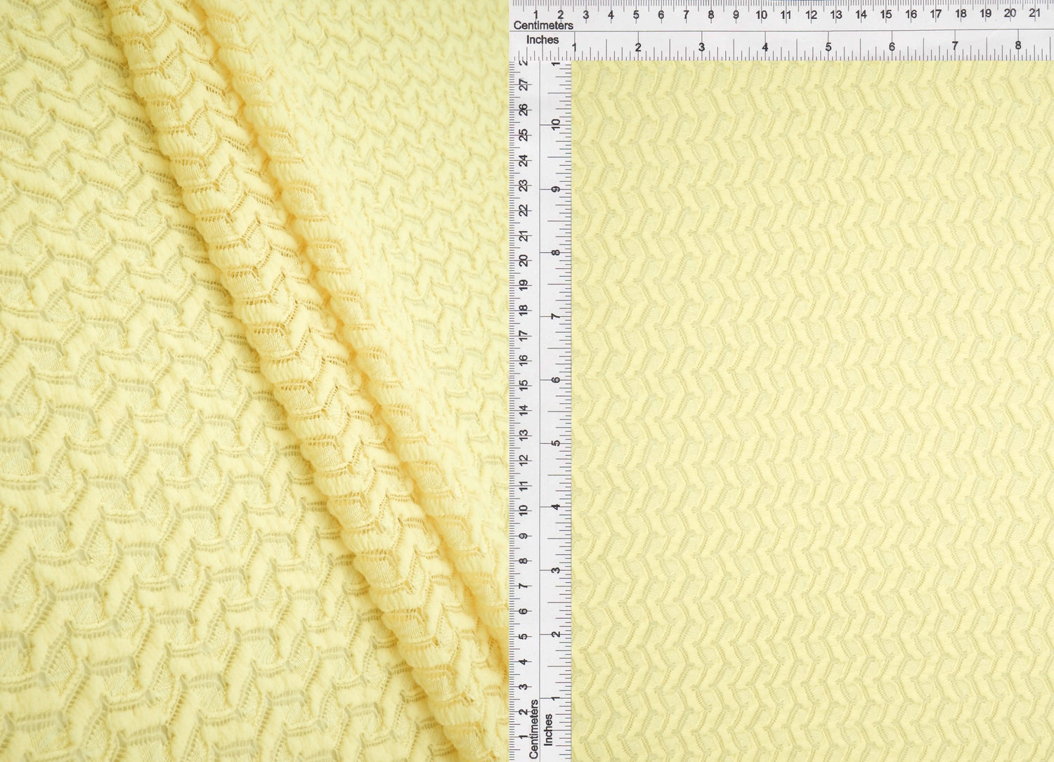 1 Yard Crochet Lace Fabric, 58/60'' Wide Polyester Spandex Blend