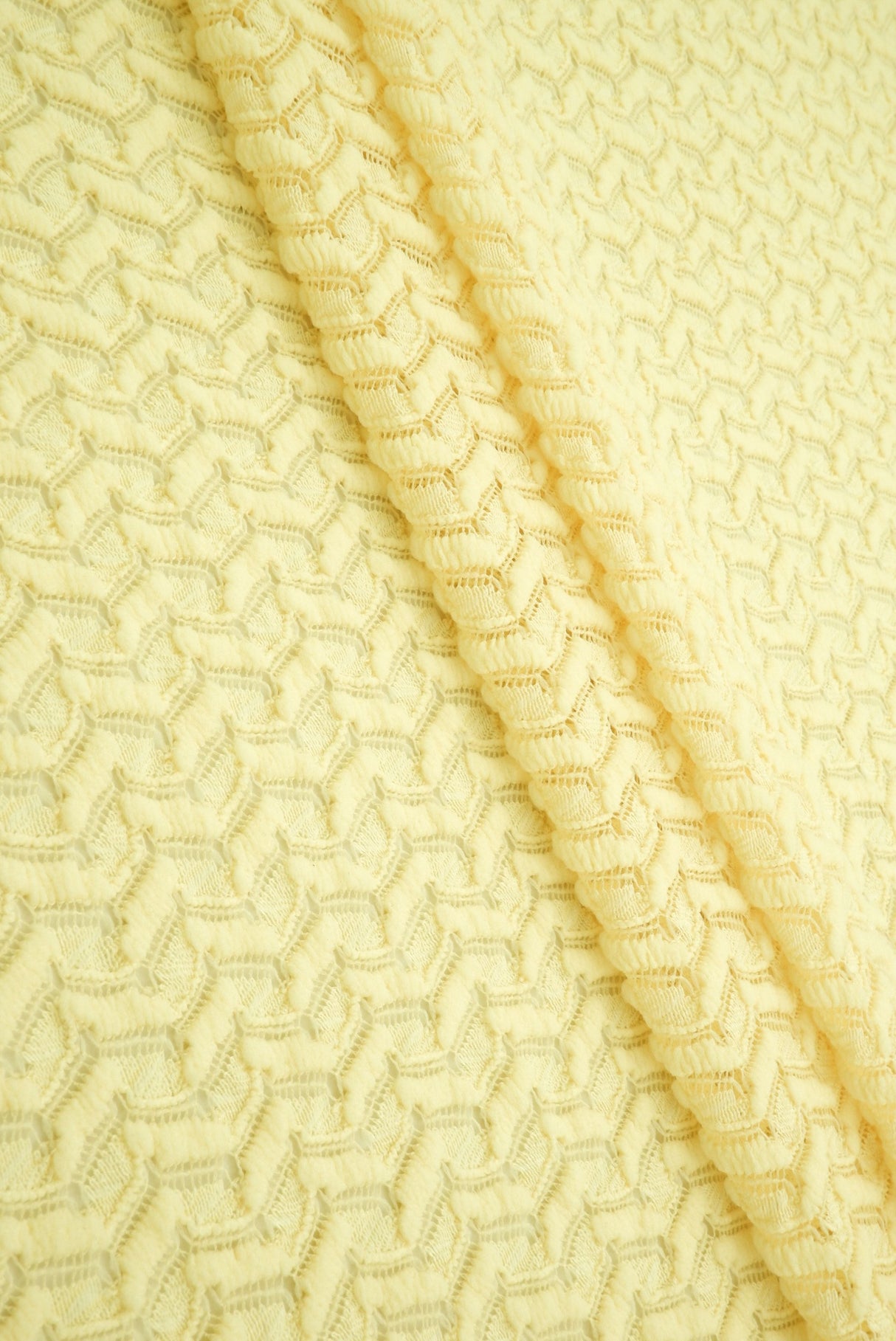 Crochet Lace Stretch Fabric