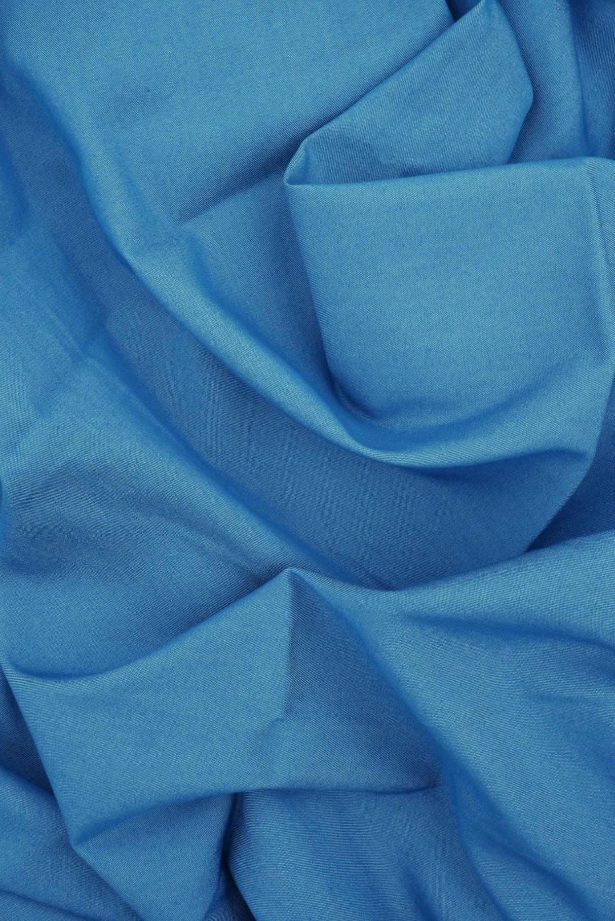 Chambray Woven Fabric Denim Blue