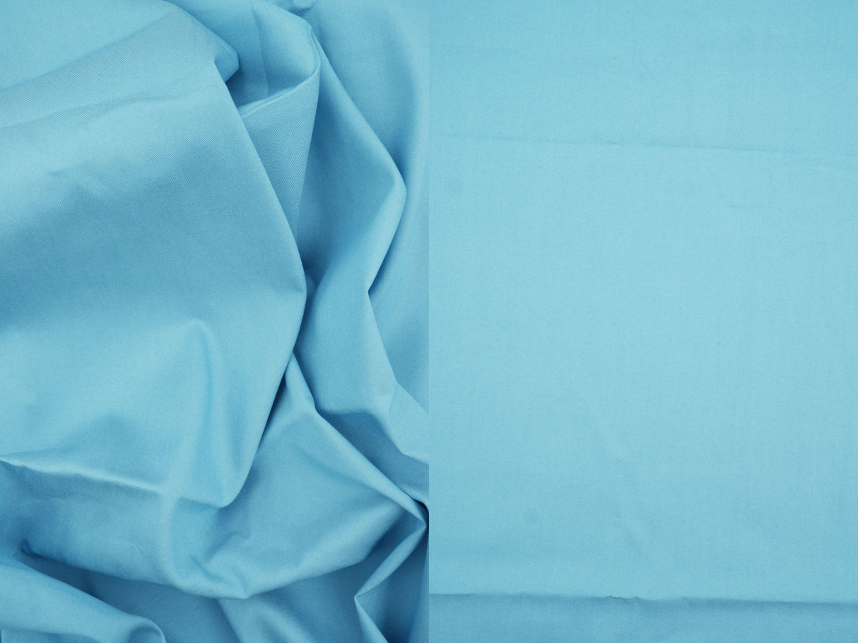 Chambray Woven Fabric Denim Blue