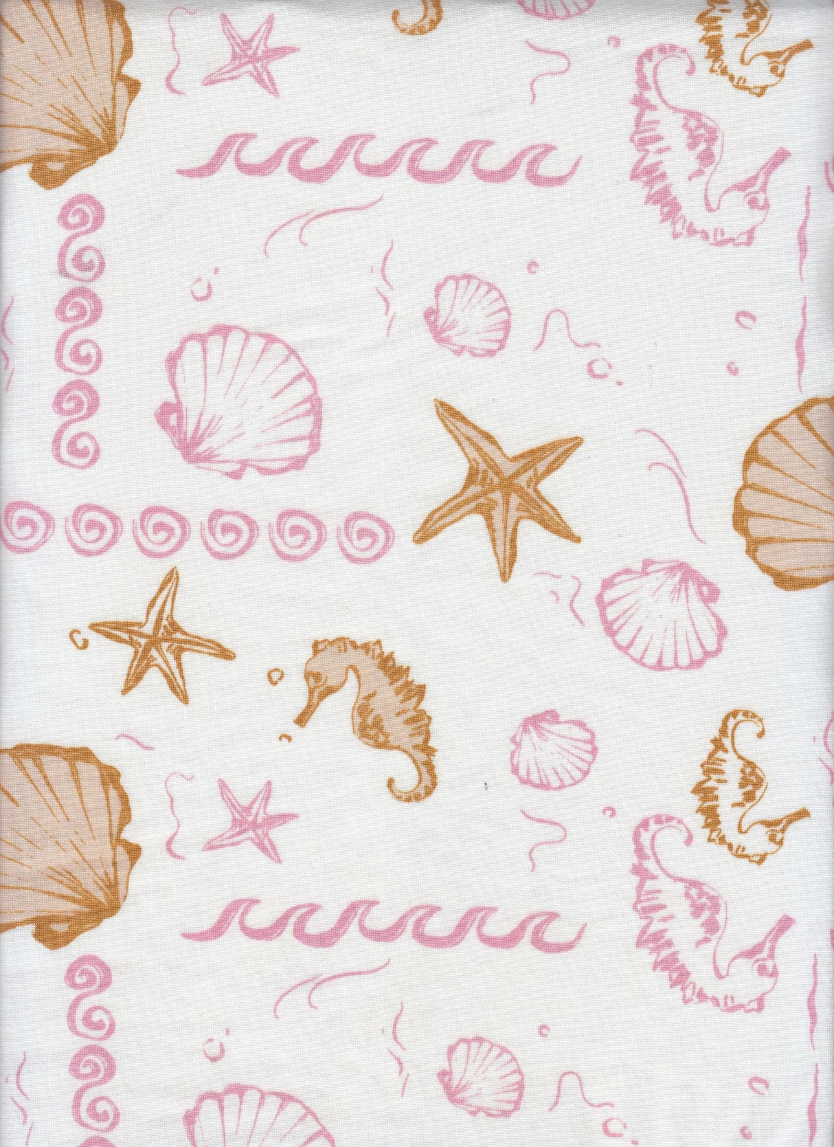 1 Yard Under The Sea DTY Print Fabric 180 GSM Polyester Spandex Blend 58/60" Width