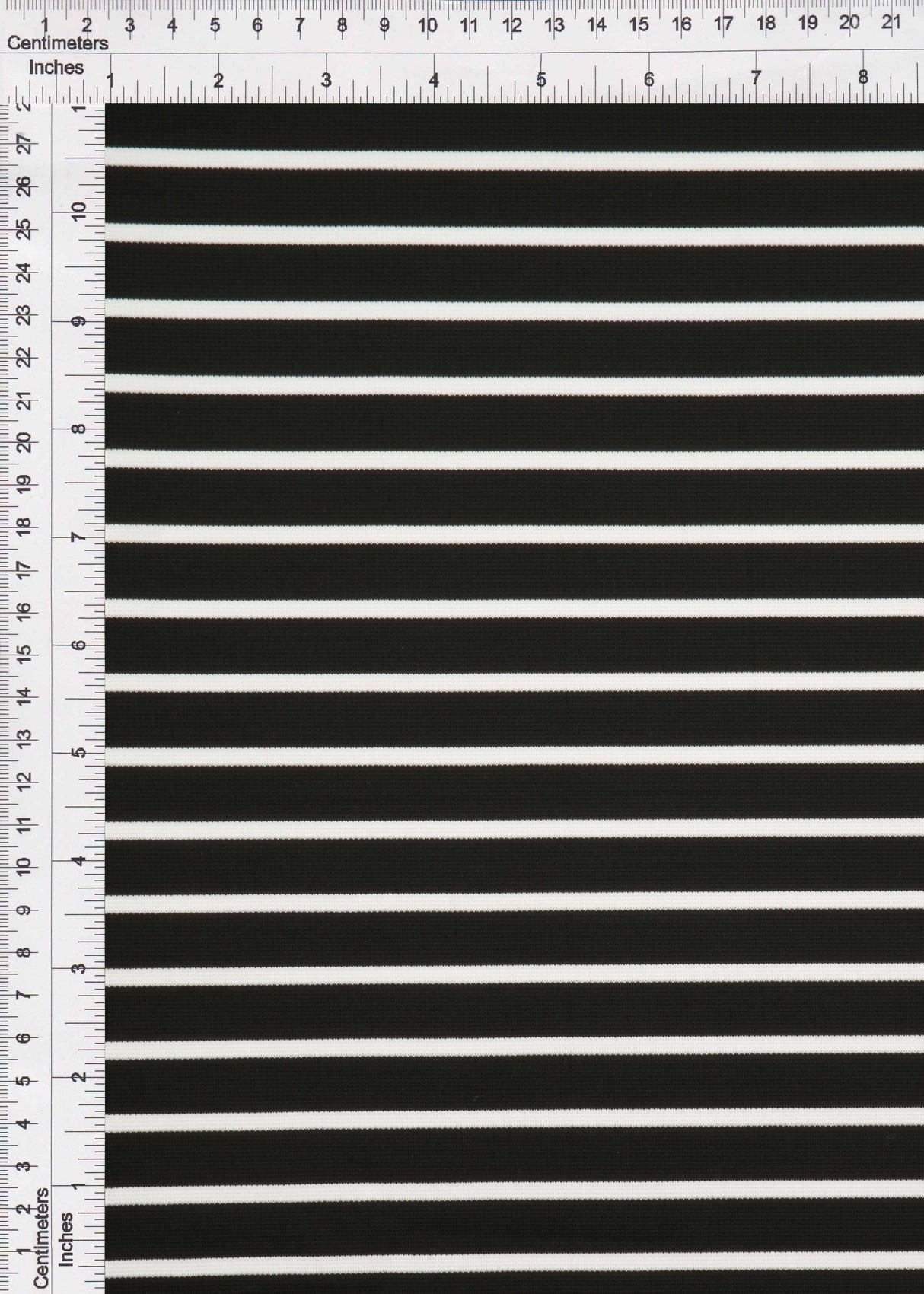 Ponte Knit Yarn-Dye Stripe Fabric
