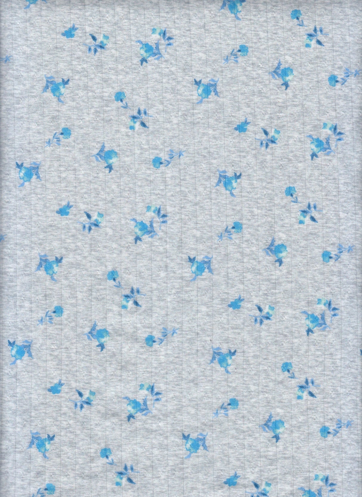 Floral Pointelle Knit Fabric