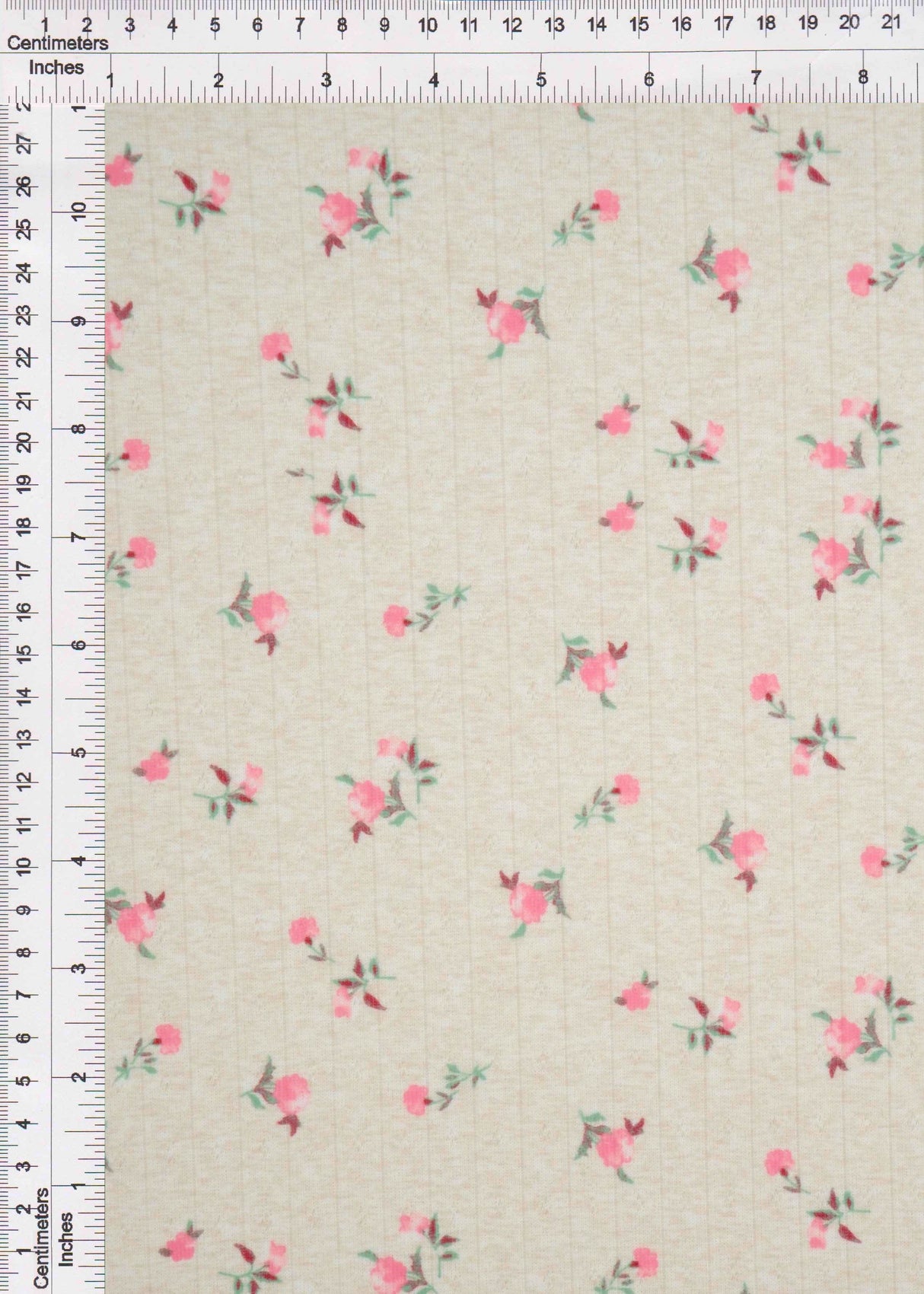 Floral Pointelle Knit Fabric