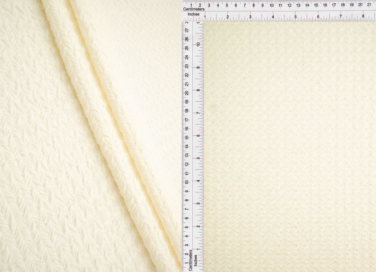 Herringbone Jacquard Knit Fabric