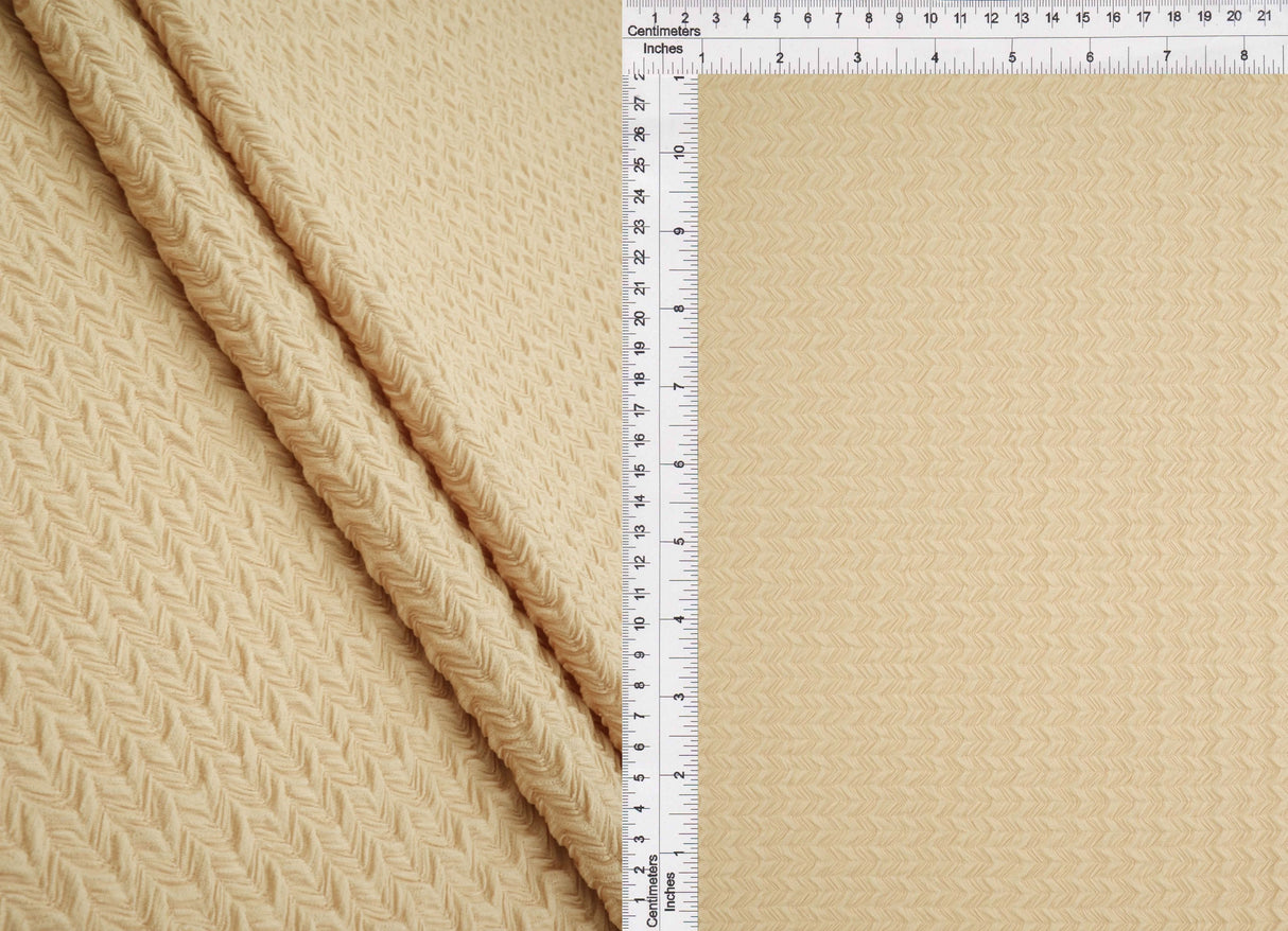 Herringbone Jacquard Knit Fabric