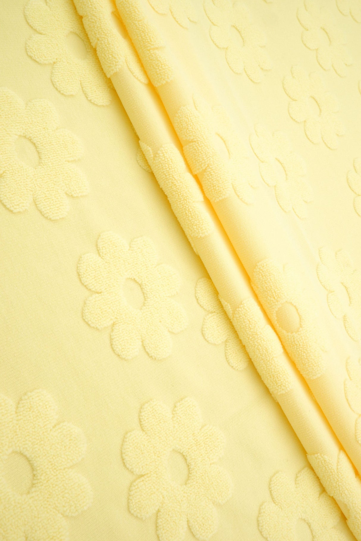 Daisy Floral Jacquard Knit Fabric
