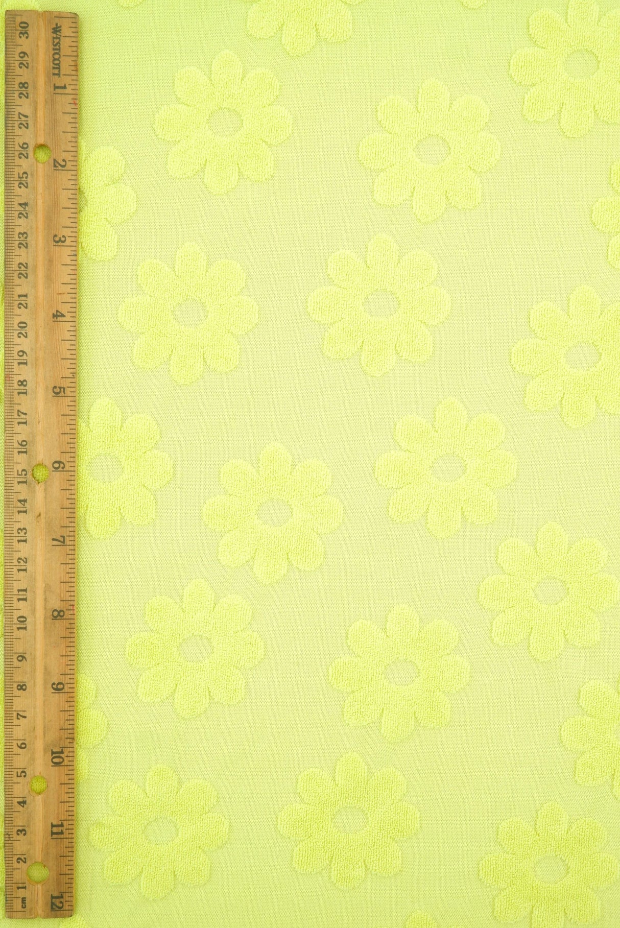 Daisy Floral Jacquard Knit Fabric