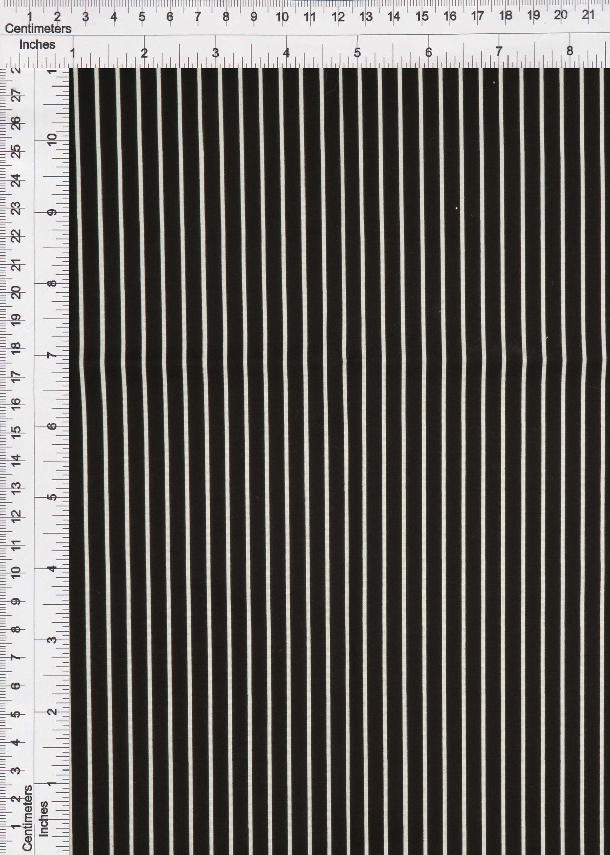 Striped Stretch Poplin Fabric