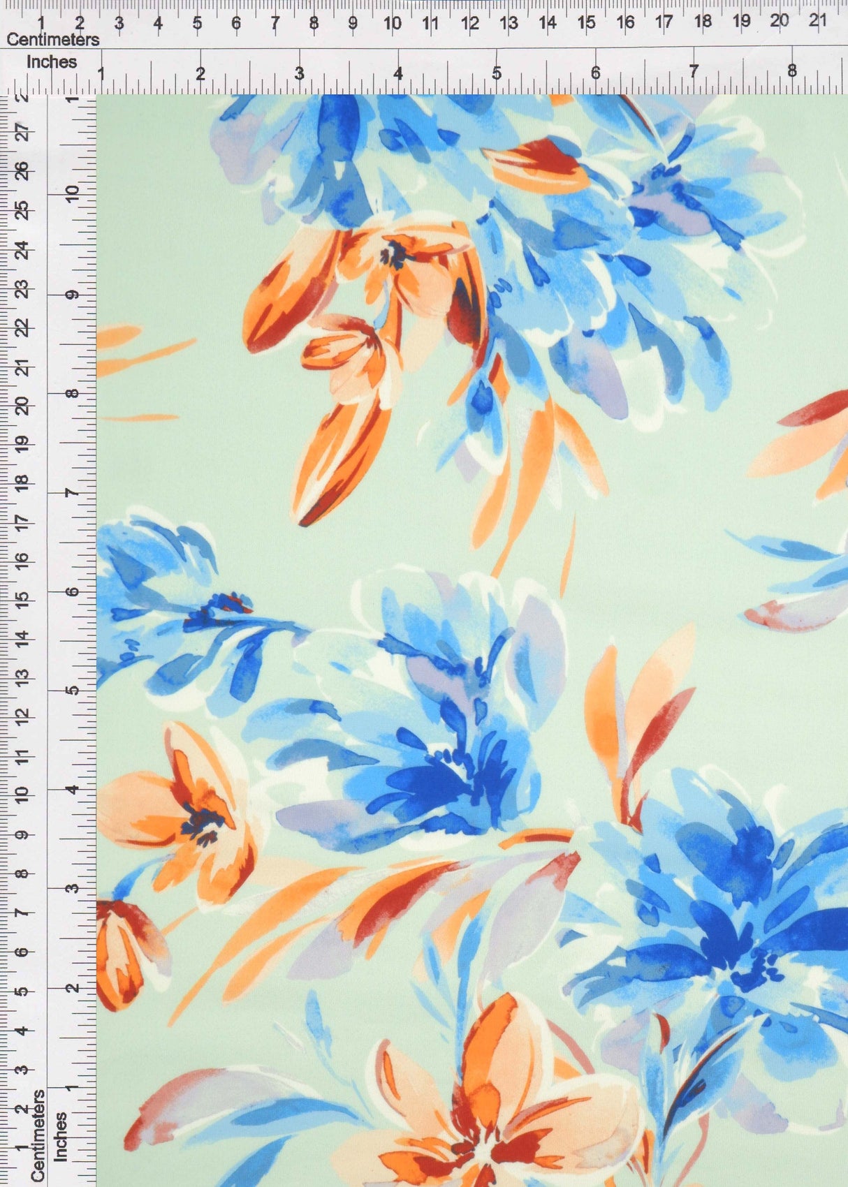 Floral DTY Knit Fabric
