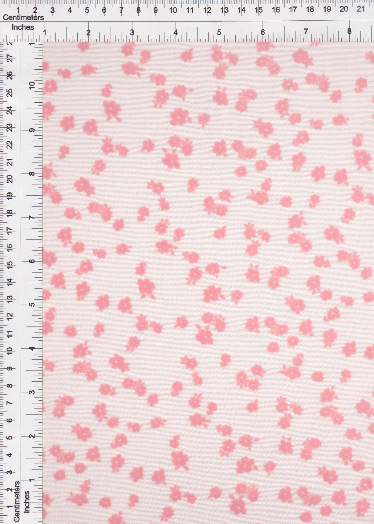 Floral Flocked Mesh Stretch Fabric