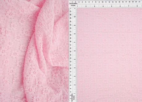 Ditsy Floral Lace Fabric 60% Nylon 35% Cotton 5% Spandex Soft Stretch 52/53 Inches Wide