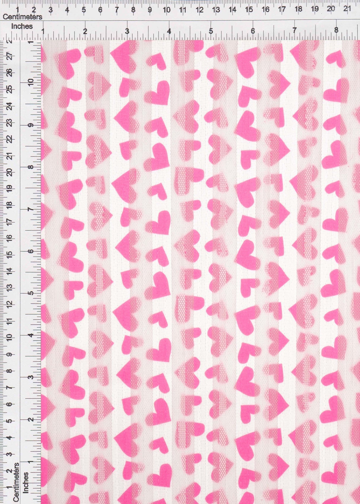 Embroidered Sequin Mesh Stretch Fabric Fuchsia