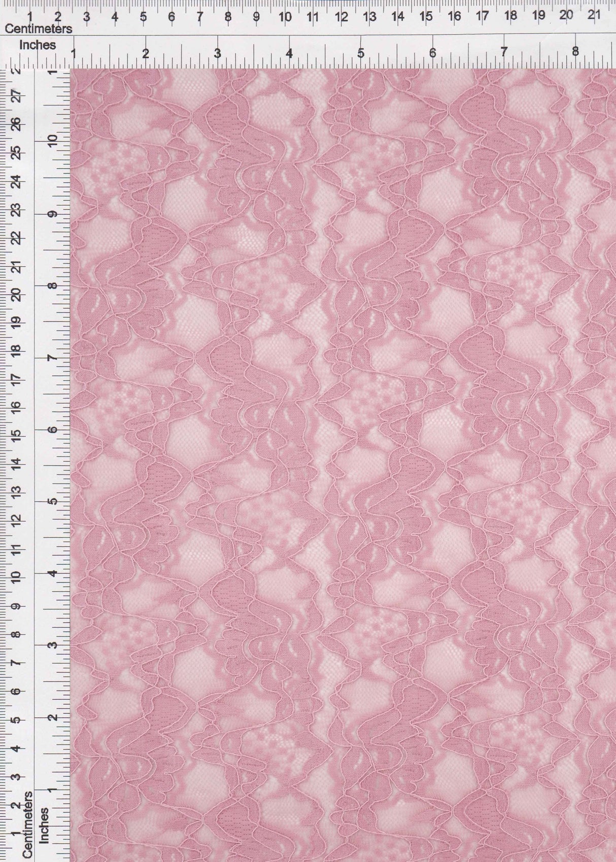 Floral Double Border Lace Fabric