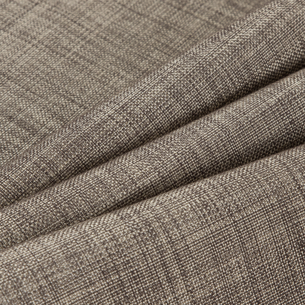 Agate Polyester-Cotton Basketwoven Tweed