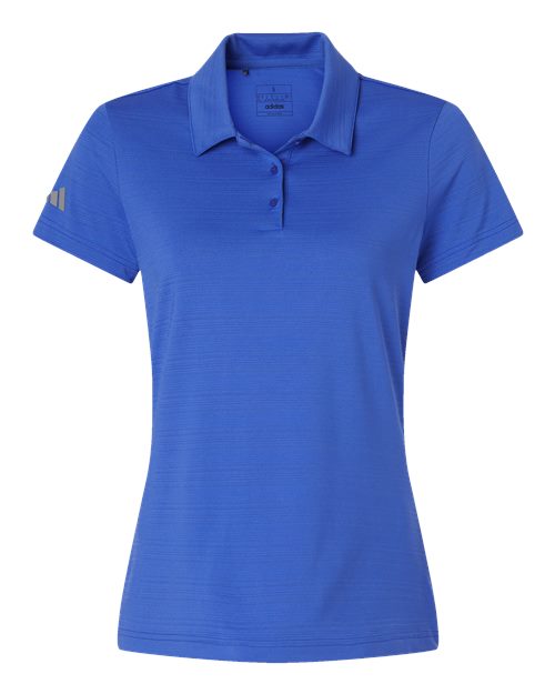 Adidas Women's Textured Stripe Polo
