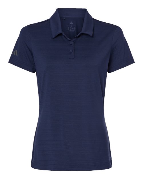 Adidas Women's Textured Stripe Polo