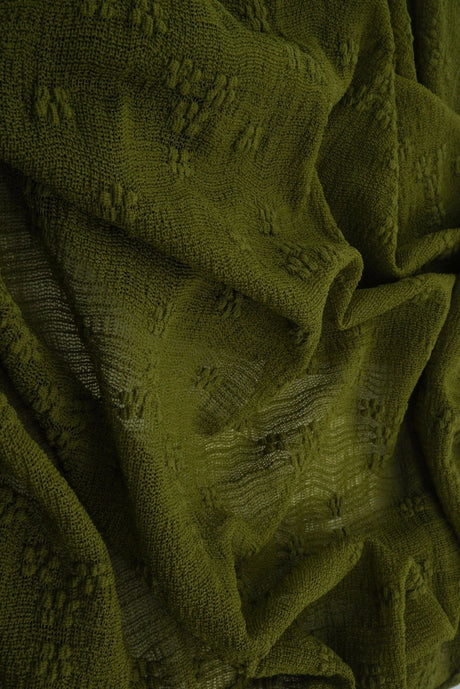 Ditsy Bubble Lace Fabric 92% Nylon 8% Spandex Stretch Lace Material 51/52 Inches Wide