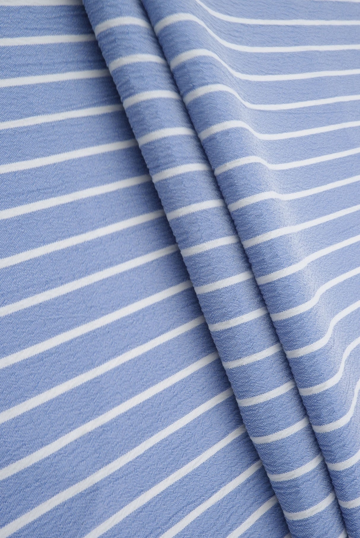 Crinkle Stripe Woven Fabric
