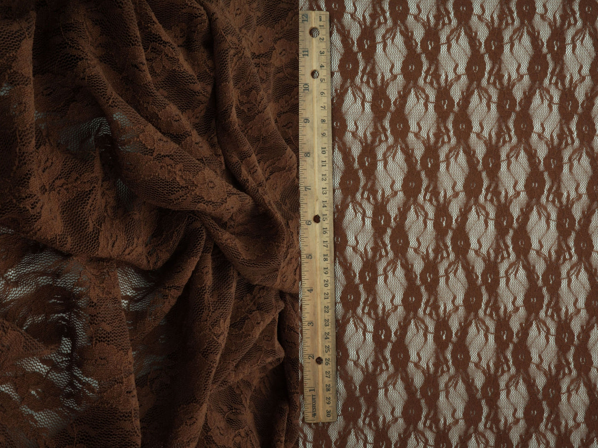 Floral Stretch Lace Fabric