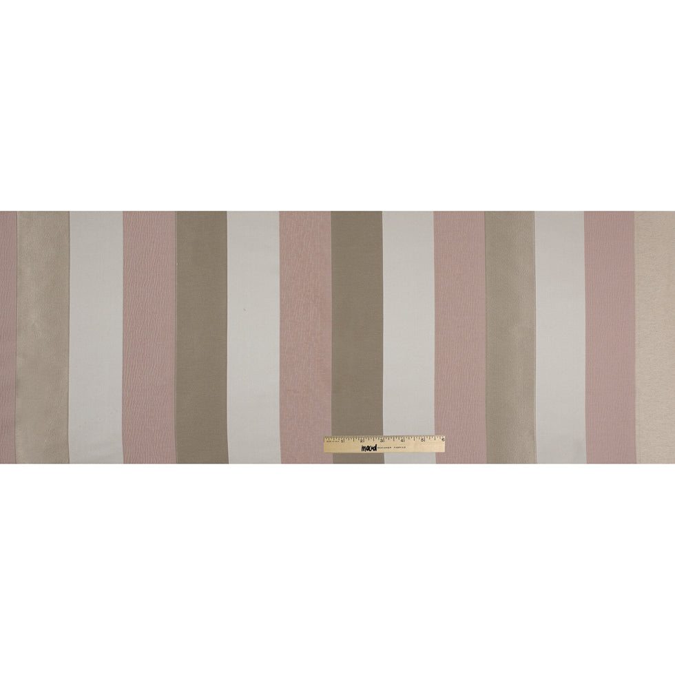 Blush Awning Striped Brocade