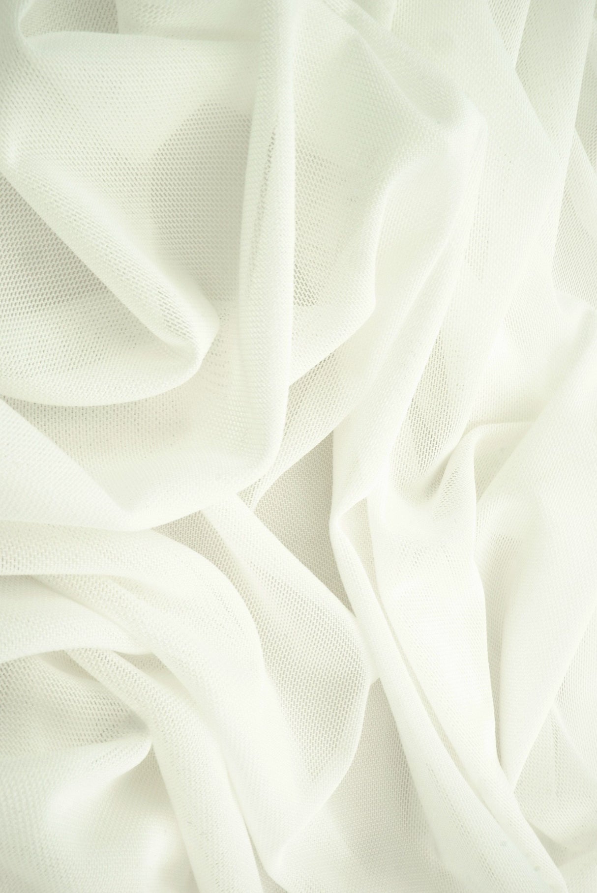 Mesh Stretch Solid Fabric