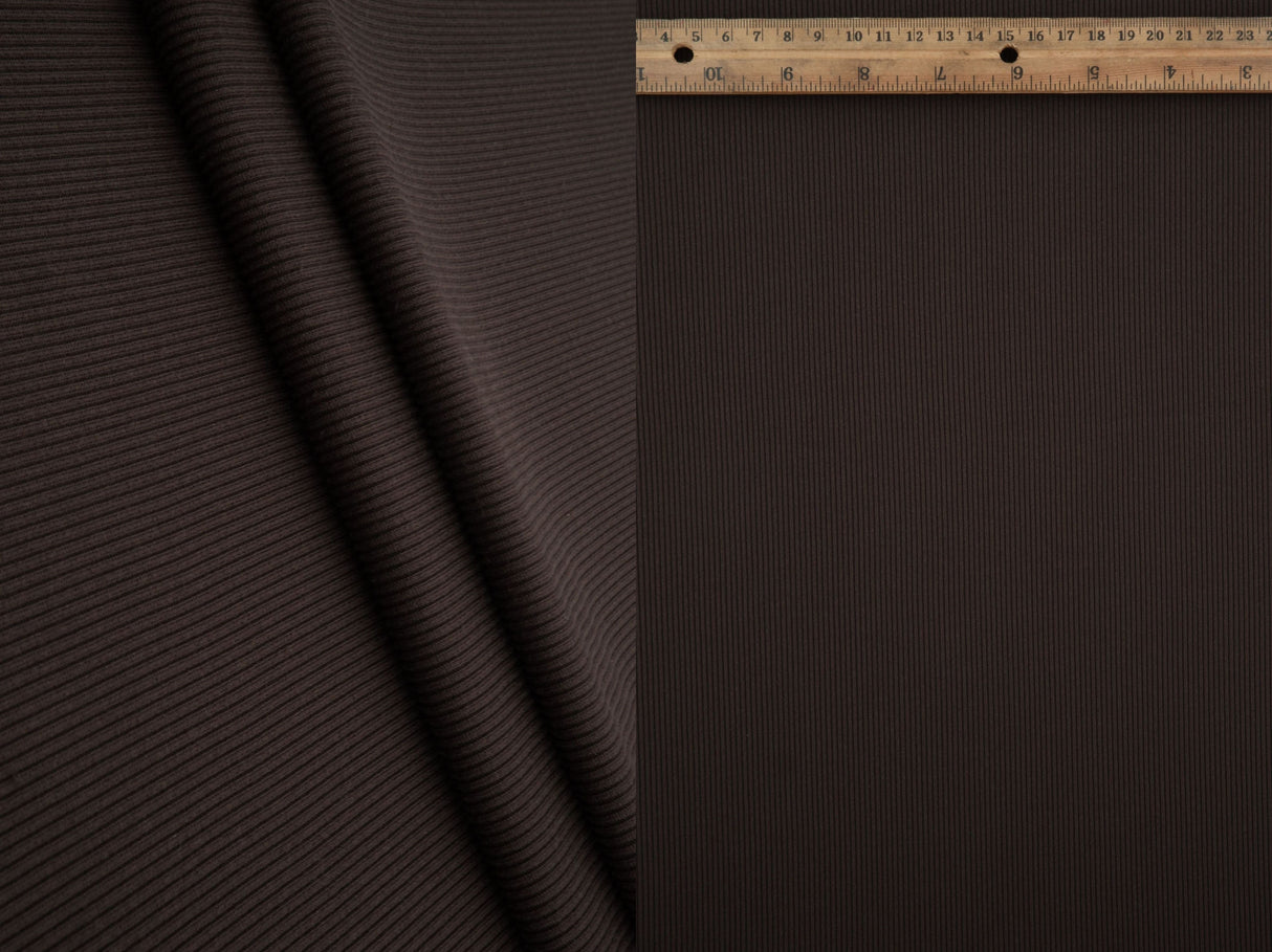 Peach Rib Knit Solid