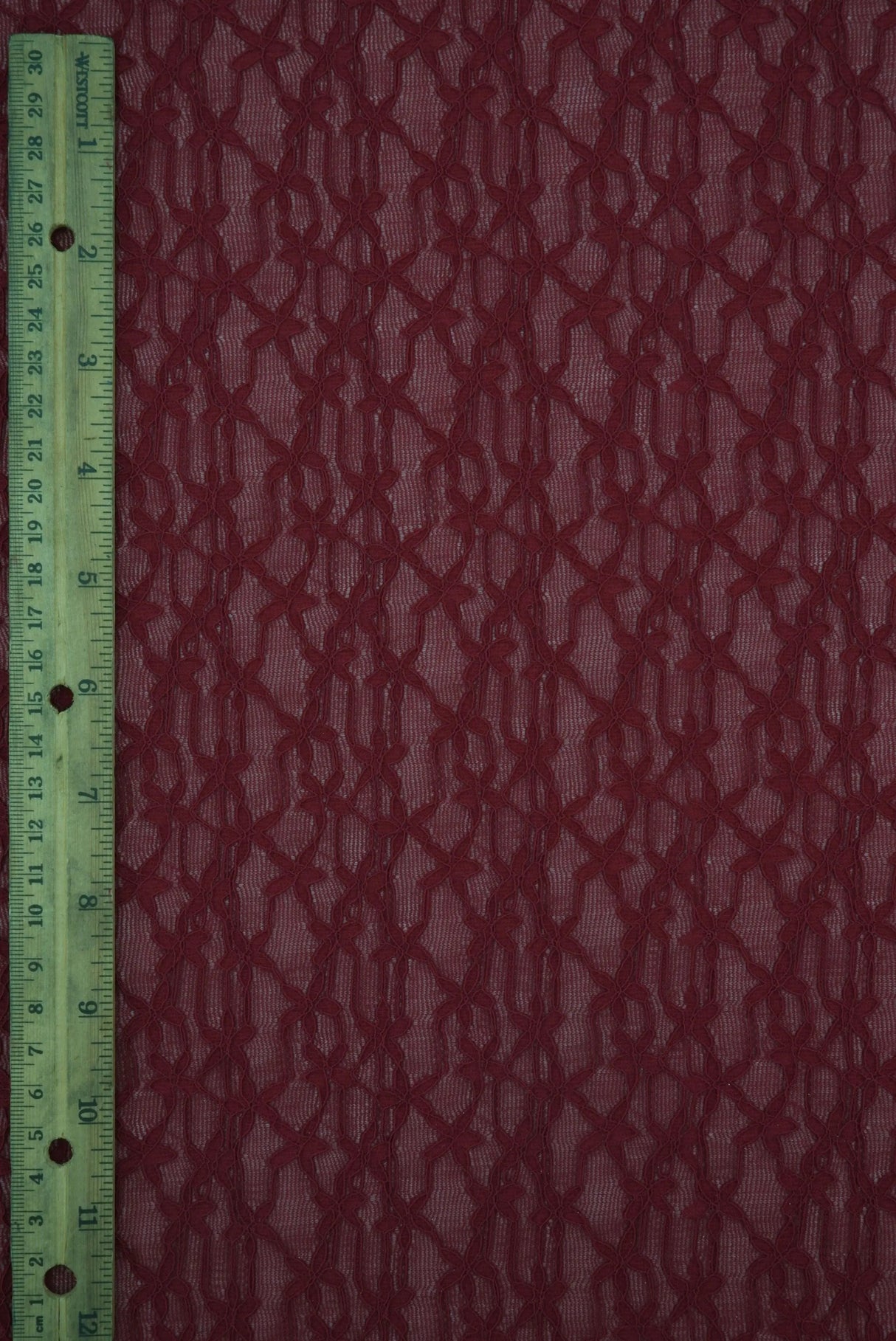 Ditsy Flower Lace Fabric 1 Yard Soft Stretch Lightweight Material 48/50" Wide