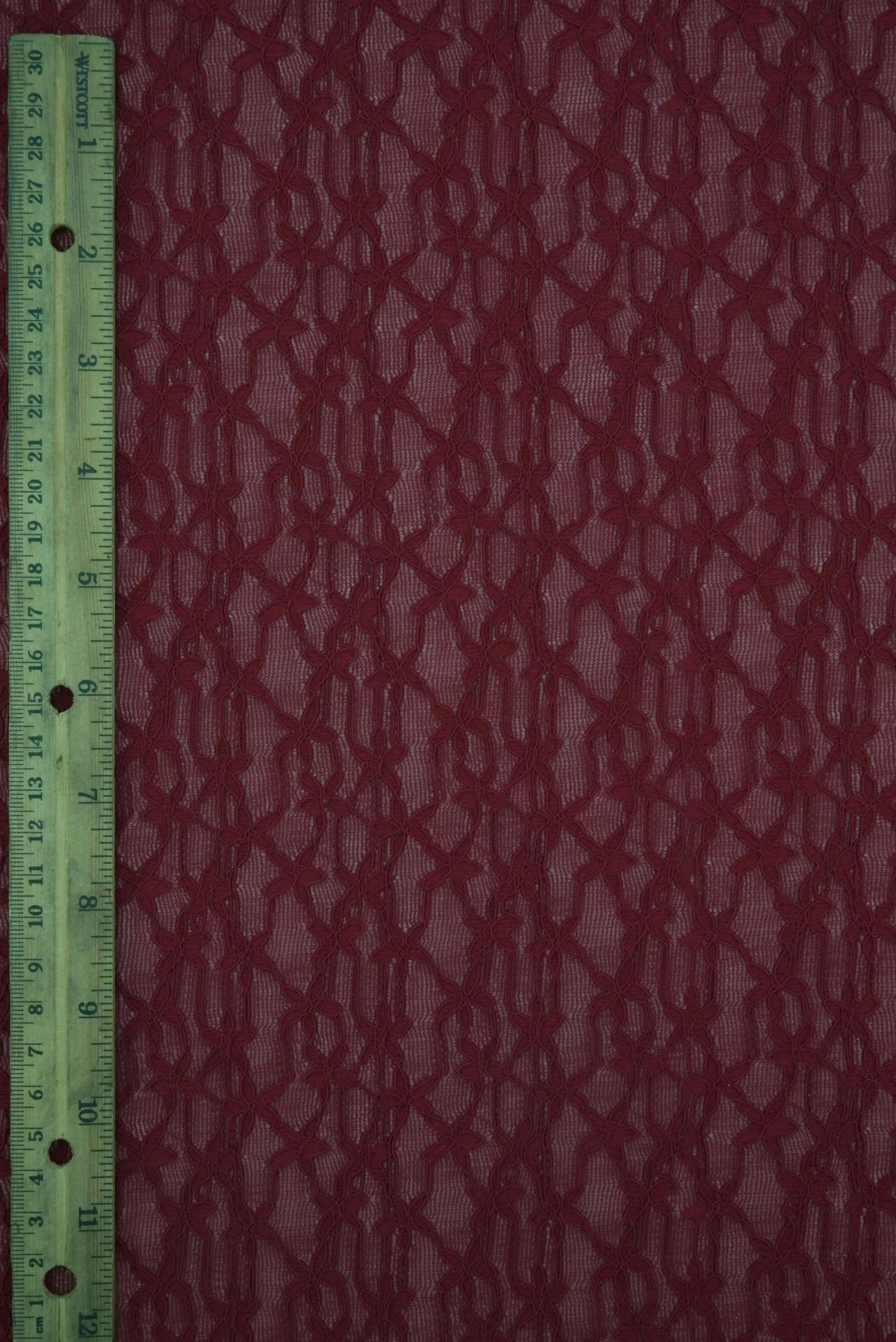 Ditsy Flower Lace Fabric 1 Yard Soft Stretch Lightweight Material 48/50" Wide