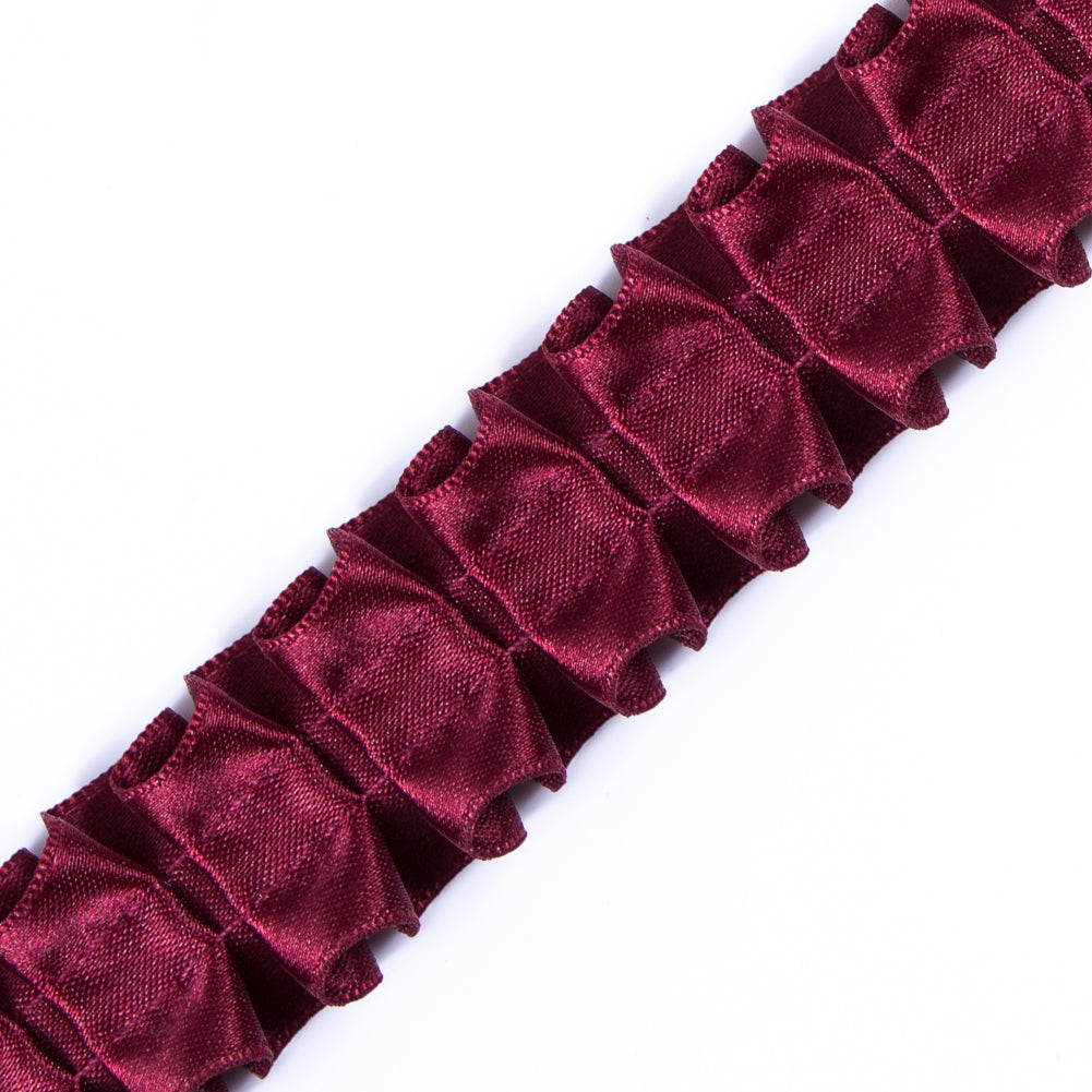 Italian Wine Box Pleated Trimming - 1"