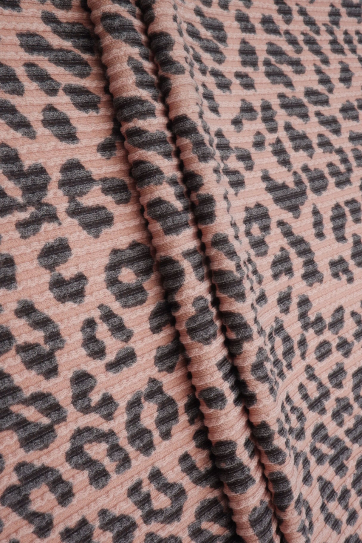 Animal Print Jacquard Double Knit Fabric
