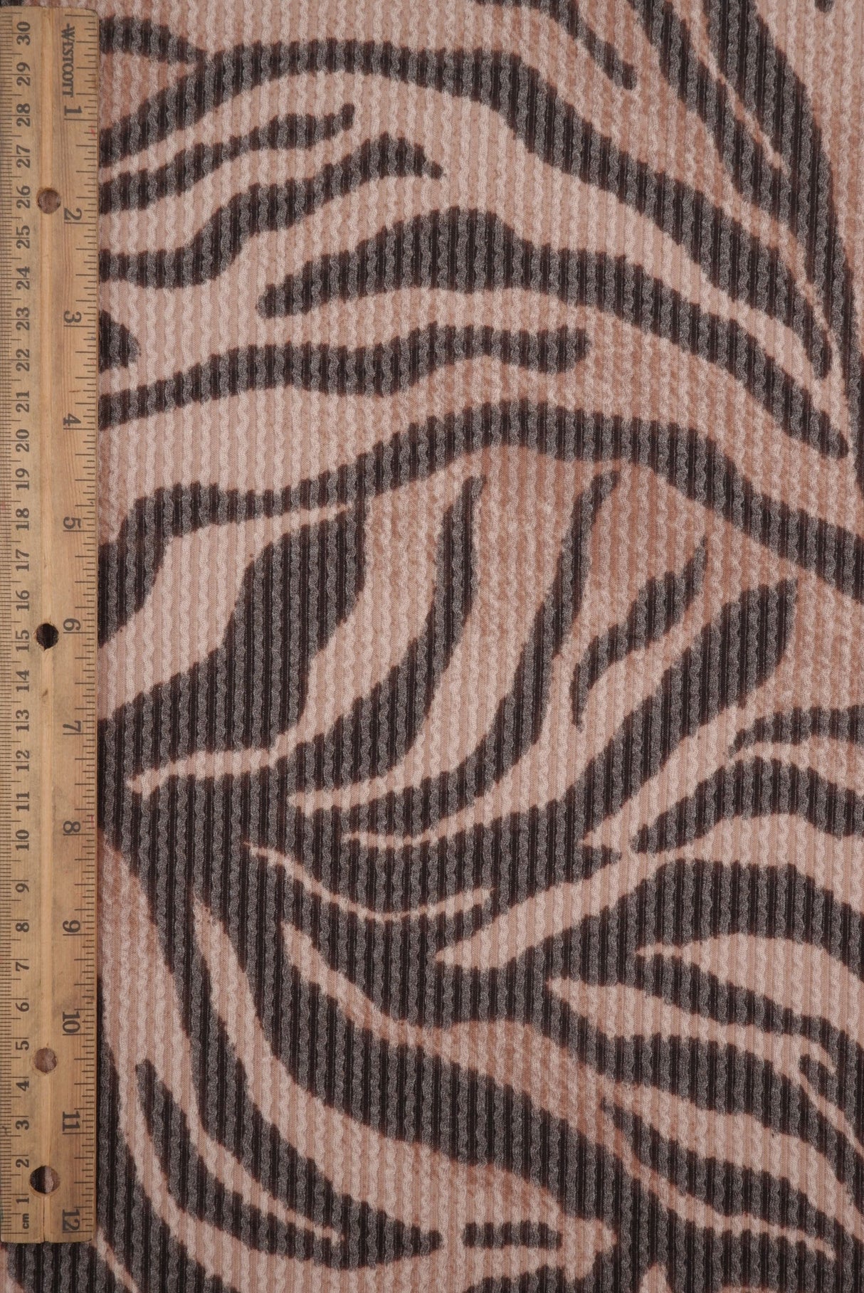 Double Knit Zebra Print Zebra Fabric