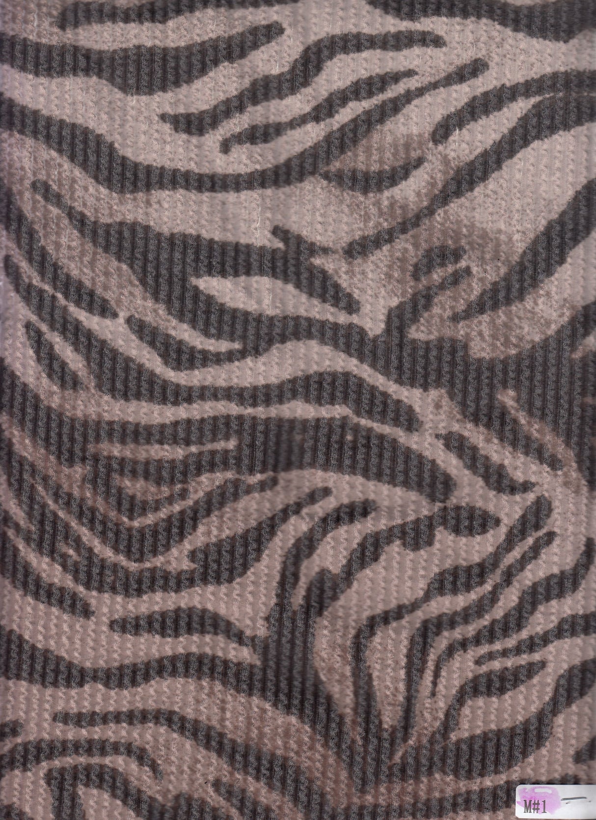 Double Knit Zebra Print Zebra Fabric