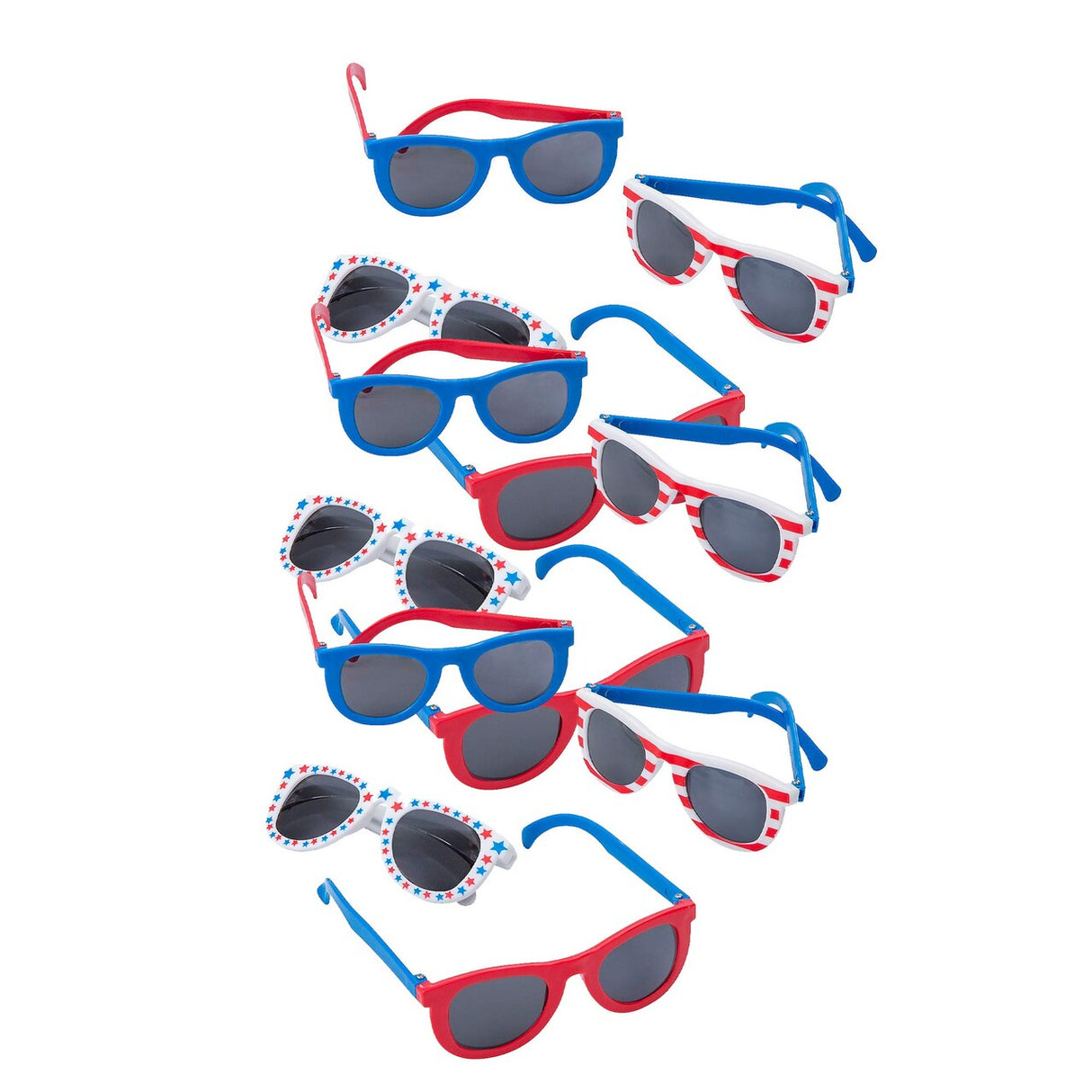 Bulk 50 Pc. Kids Patriotic Sunglasses