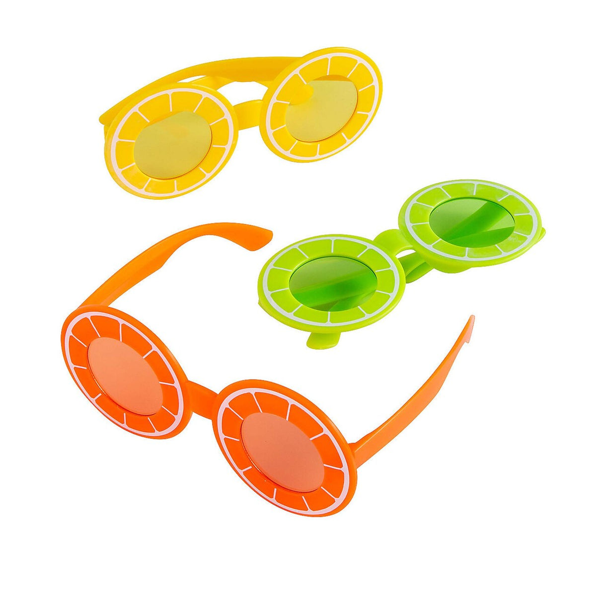 Citrus Fruit Sunglasses - 12 Pc.